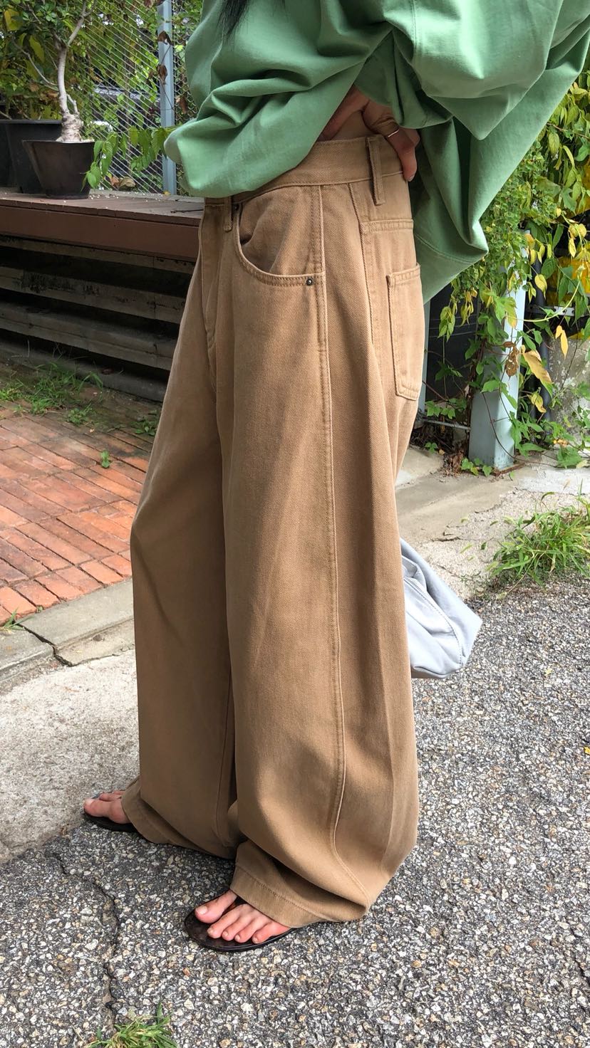 OVER RICH韓國直郵女士新品人氣時尚推薦26春夏熱賣牛仔褲OVER RICH牛仔褲