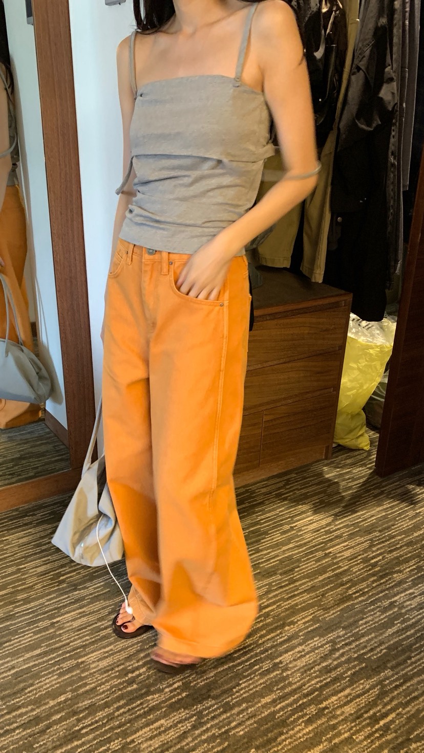OVER RICH韓國直郵女士新品人氣時尚推薦26春夏熱賣牛仔褲OVER RICH牛仔褲