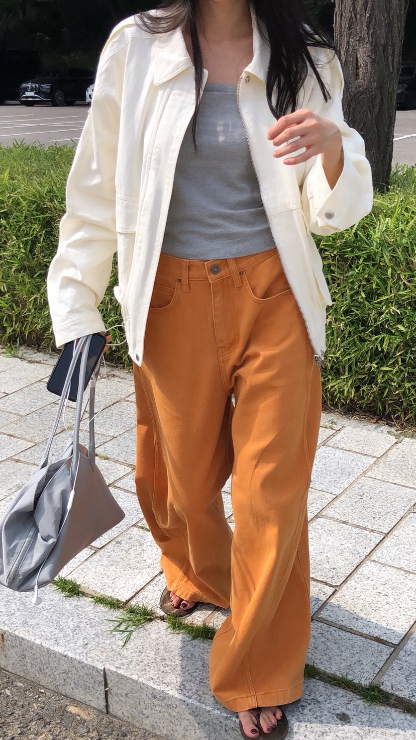 OVER RICH韓國直郵女士新品人氣時尚推薦26春夏熱賣牛仔褲OVER RICH牛仔褲