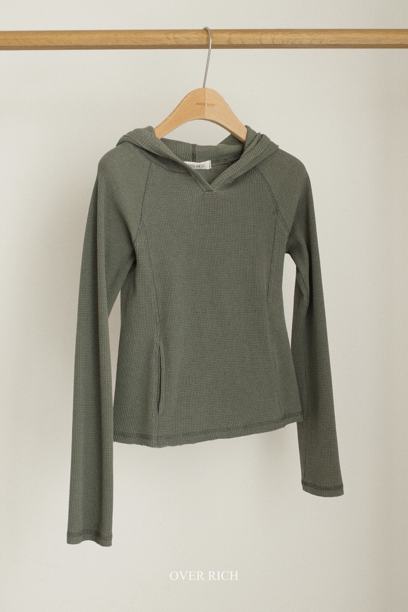 OVER RICH東大門直郵女士新品職業26春夏人氣熱賣長袖T恤OVER RICH長袖T恤圖色3