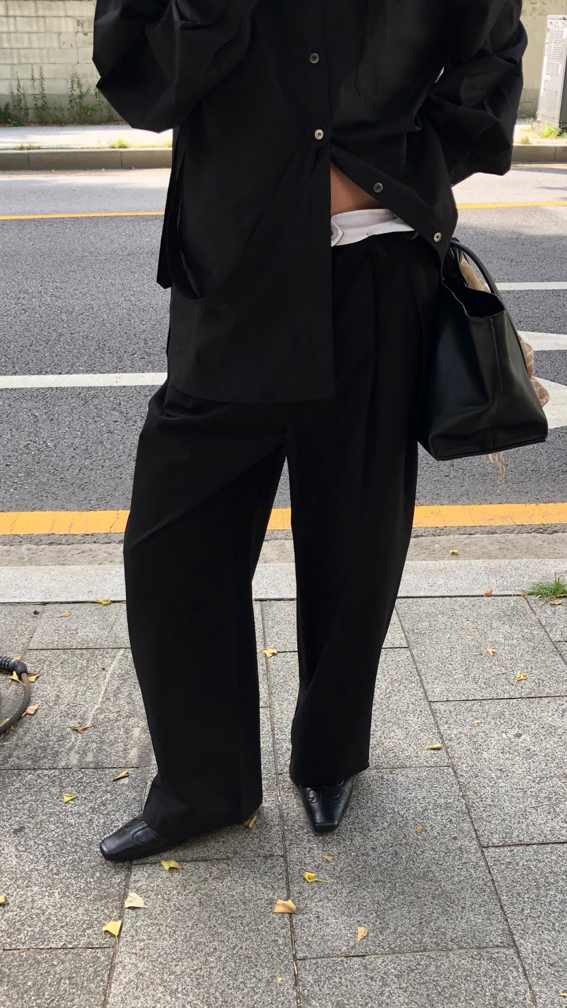 OVER RICH東大門直郵女士新款職業26春夏時尚熱賣休閑褲OVER RICH休閑褲