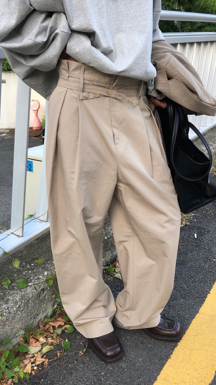 OVER RICH東大門直郵女士新款職業26春夏時尚熱賣休閑褲OVER RICH休閑褲