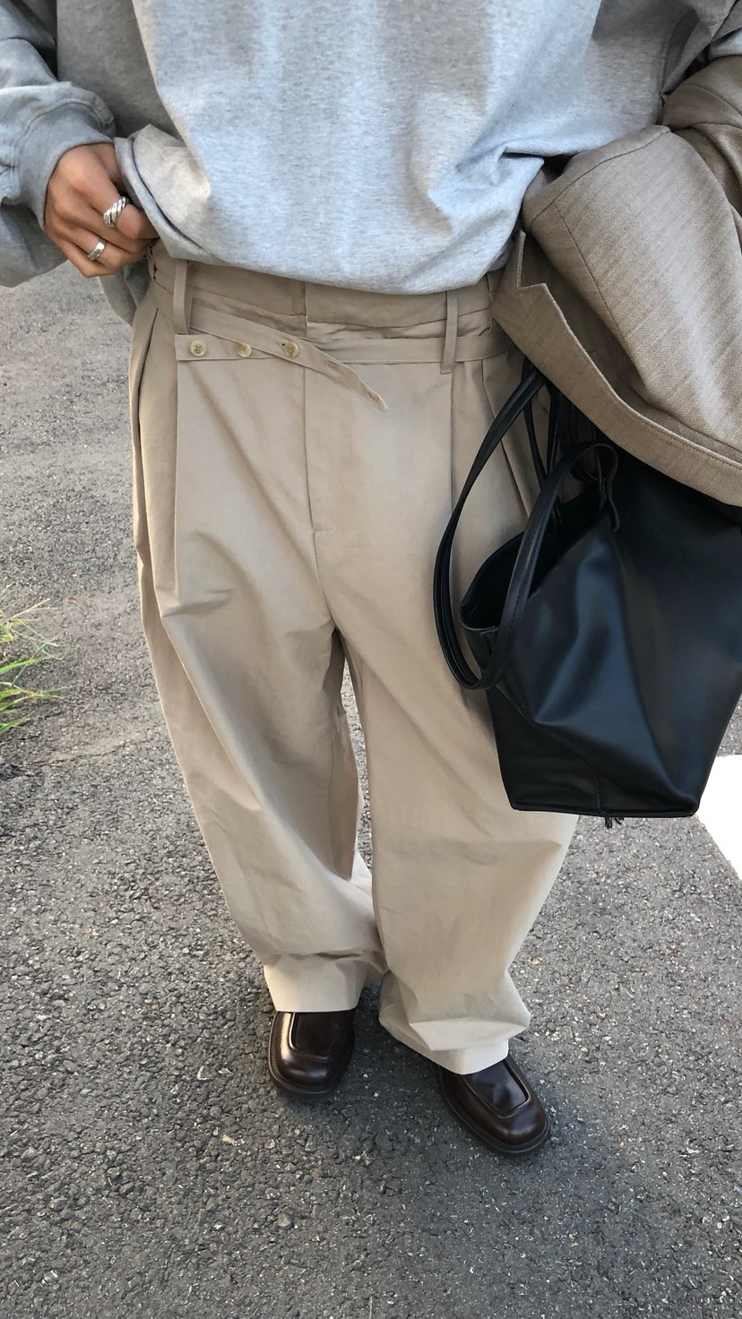 OVER RICH東大門直郵女士新款職業26春夏時尚熱賣休閑褲OVER RICH休閑褲