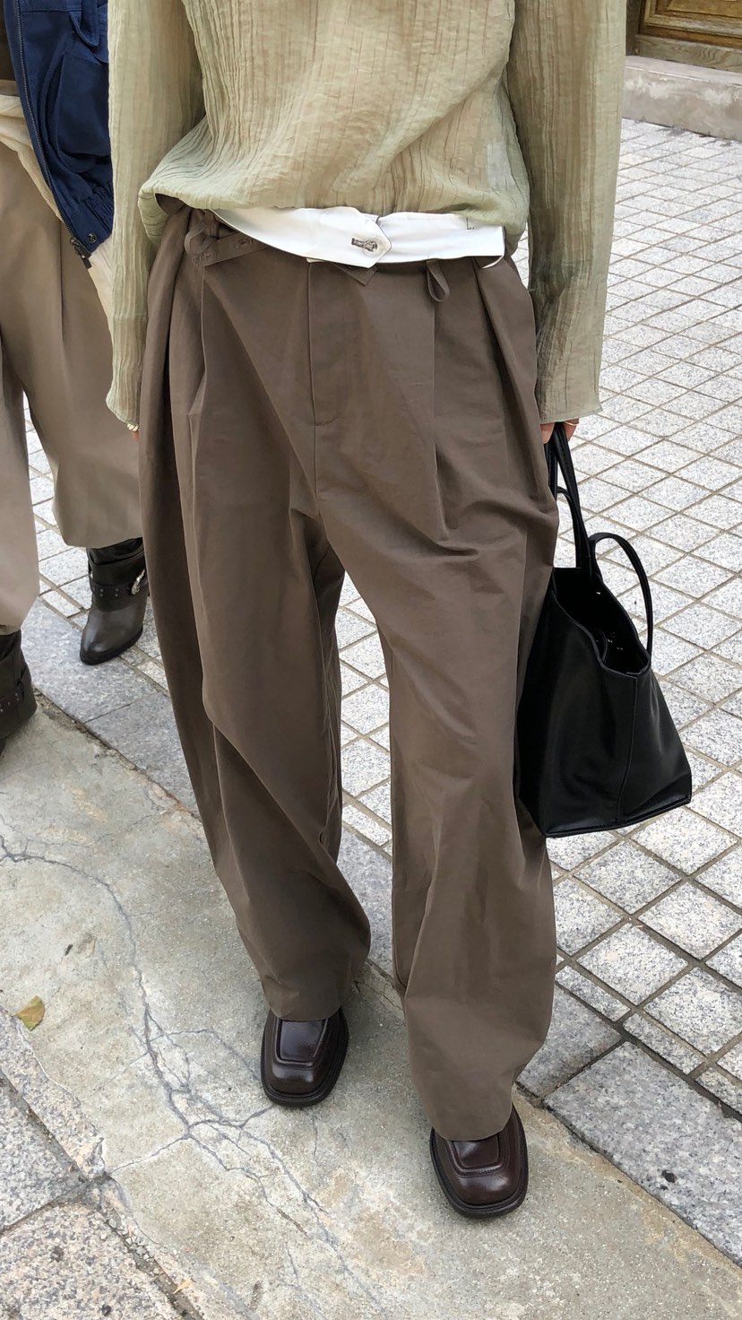 OVER RICH東大門直郵女士新款職業26春夏時尚熱賣休閑褲OVER RICH休閑褲