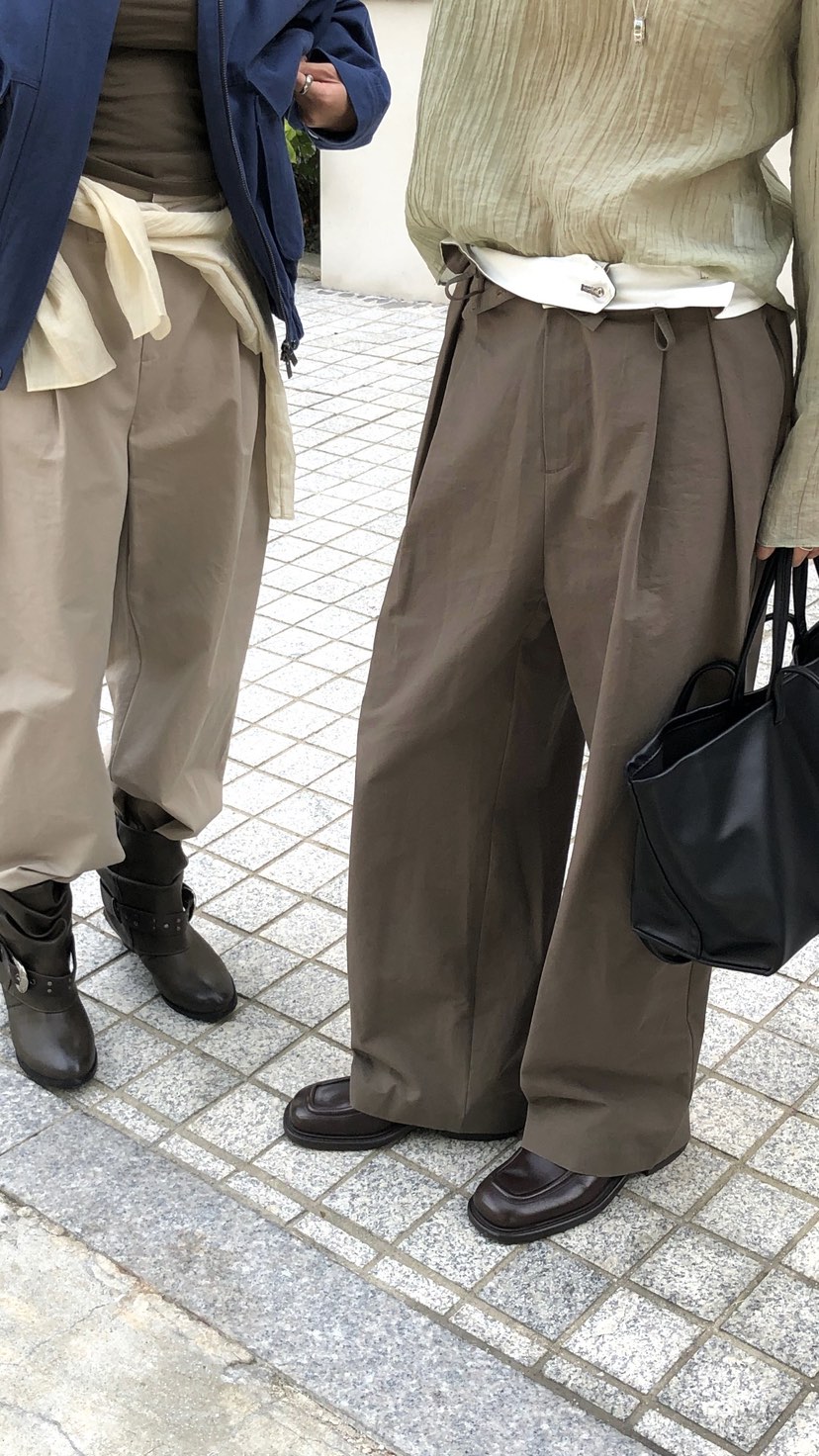 OVER RICH東大門直郵女士新款職業26春夏時尚熱賣休閑褲OVER RICH休閑褲