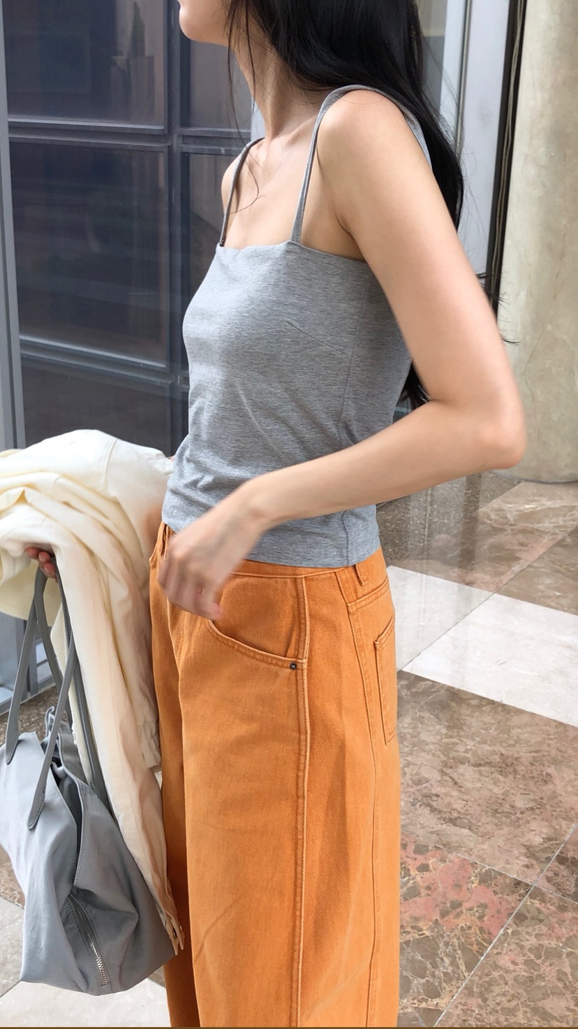 OVER RICH韓國直郵女士新品真品推薦熱賣人氣吊帶背心無袖OVER RICH吊帶/背心