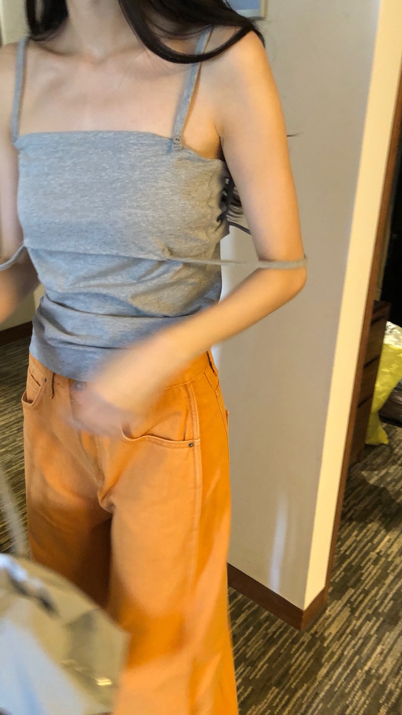 OVER RICH韓國直郵女士新品真品推薦熱賣人氣吊帶背心無袖OVER RICH吊帶/背心