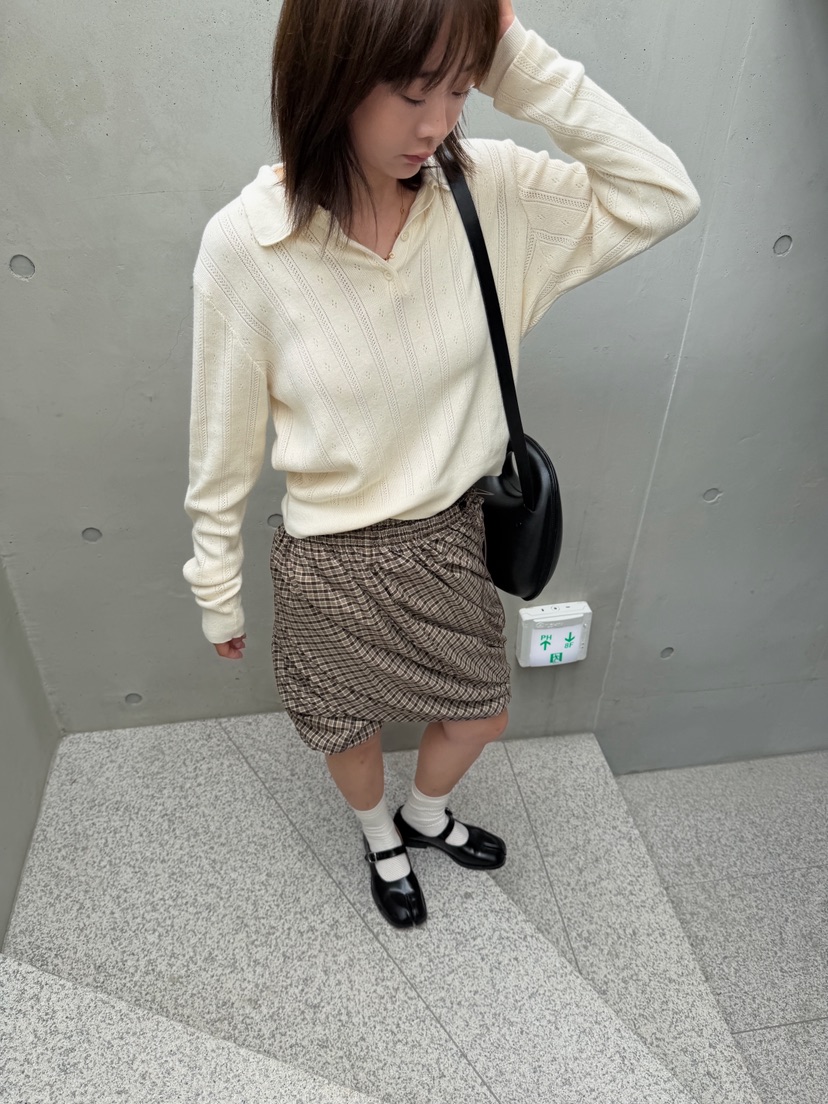 OLI SEOUL東大門直郵女裝新款熱賣26春夏半身裙中短裙格子OLI SEOUL半身裙/中短裙