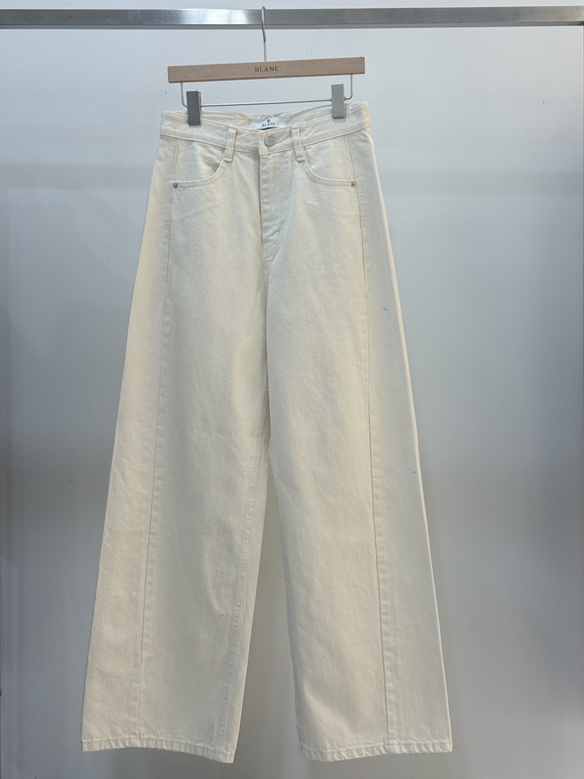 BLANC-A東大門實拍女士新品26春夏時尚職業推薦真品牛仔褲BLANC-A牛仔褲