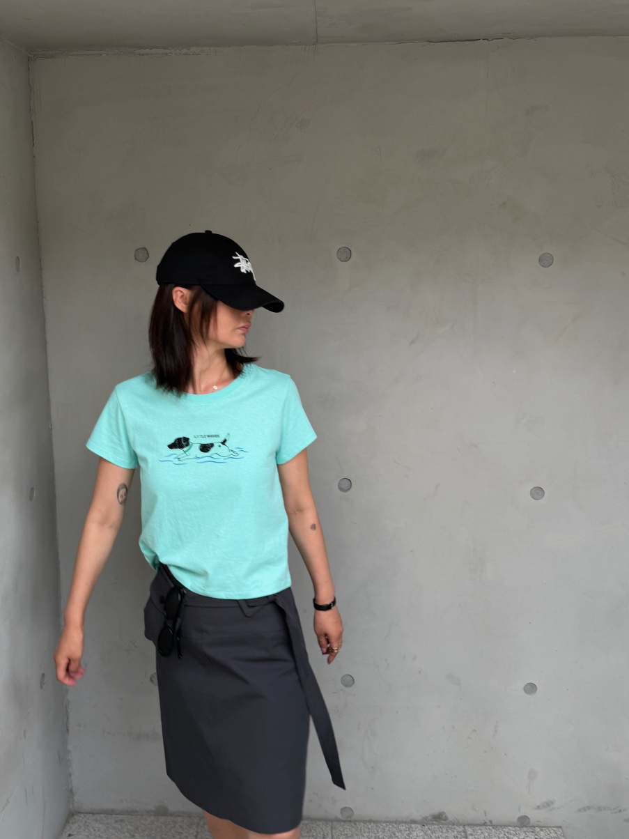 OLI SEOUL韓國直郵女士新品人氣真品半身裙中短裙含腰帶OLI SEOUL半身裙/中短裙