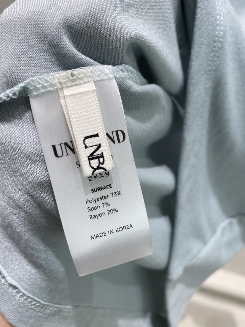UNBOUND韓國直郵女裝新品時尚推薦真品職業26春夏長袖T恤UNBOUND長袖T恤