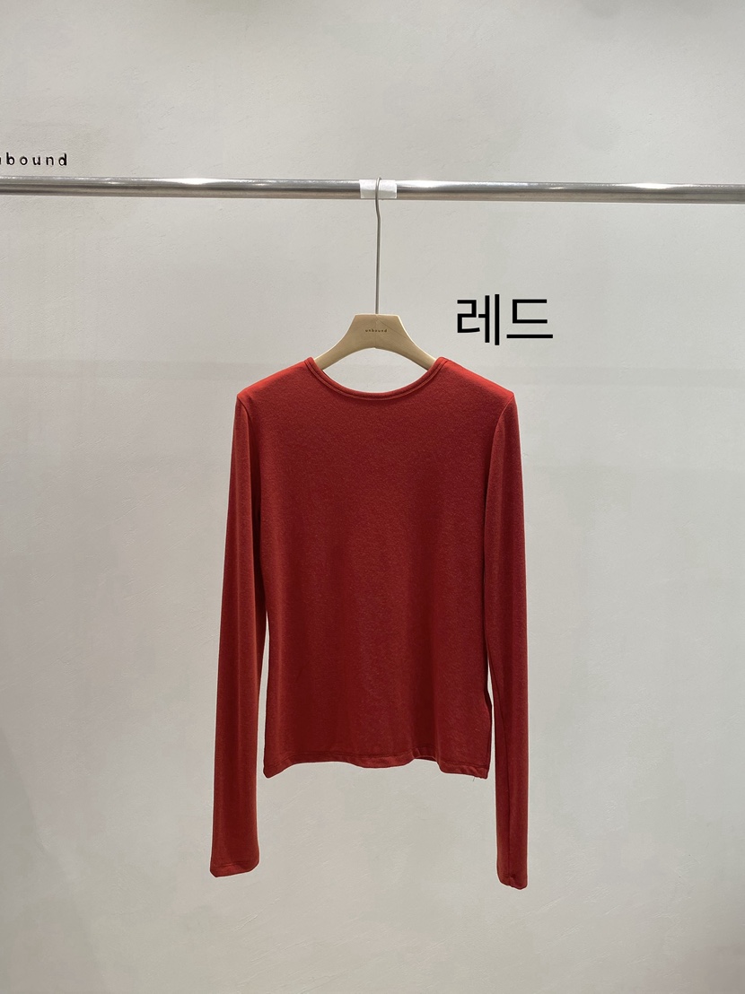 UNBOUND韓國直郵女裝新品時尚推薦真品職業26春夏長袖T恤UNBOUND長袖T恤圖色7