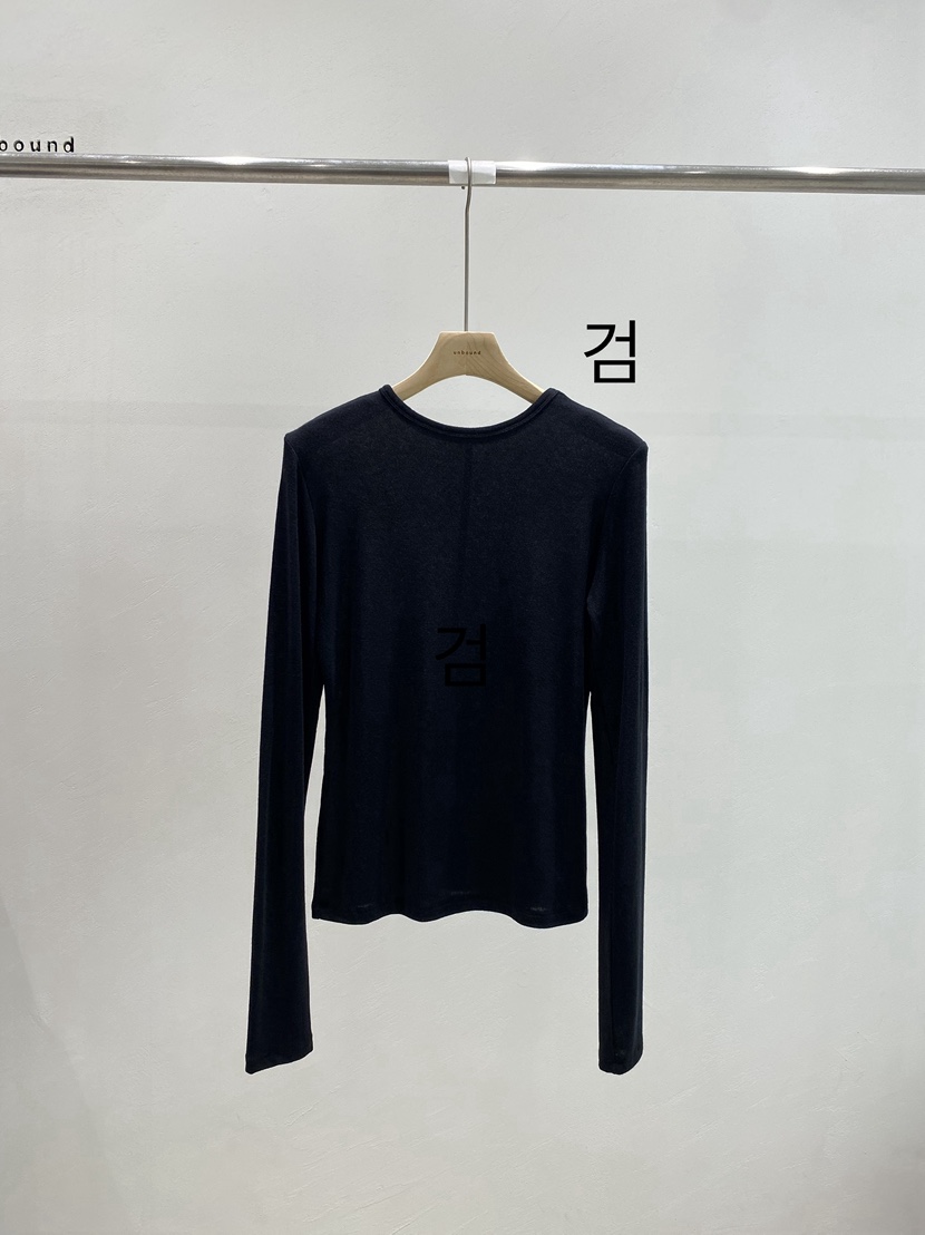 UNBOUND韓國直郵女裝新品時尚推薦真品職業26春夏長袖T恤UNBOUND長袖T恤圖色8
