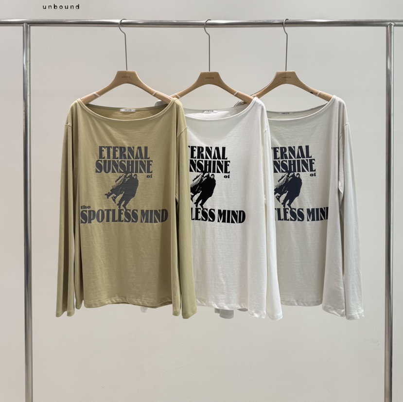 UNBOUND韓國直郵女士新品推薦人氣時尚26春夏職業長袖T恤UNBOUND長袖T恤