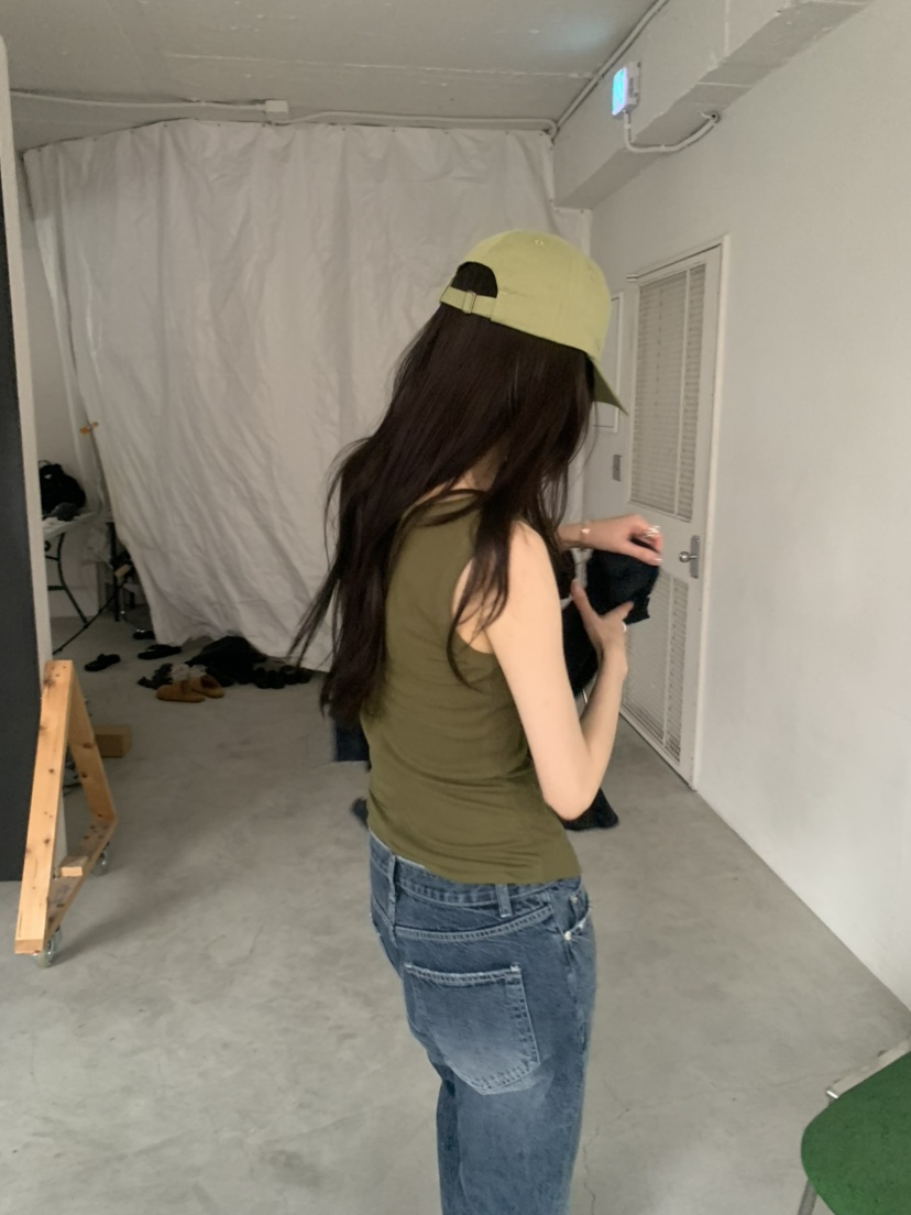 LE AVE東大門實拍女士新款時尚熱賣真品休閑吊帶背心無袖LE AVE吊帶/背心