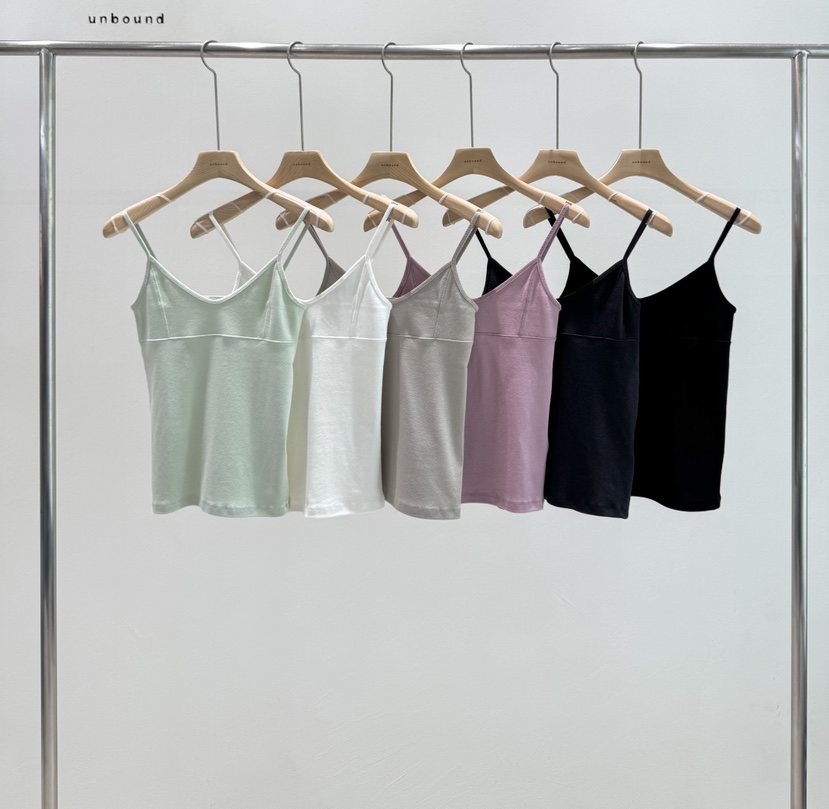 UNBOUND東大門實拍女士新品熱賣26春夏時尚職業真品吊帶背心UNBOUND吊帶/背心