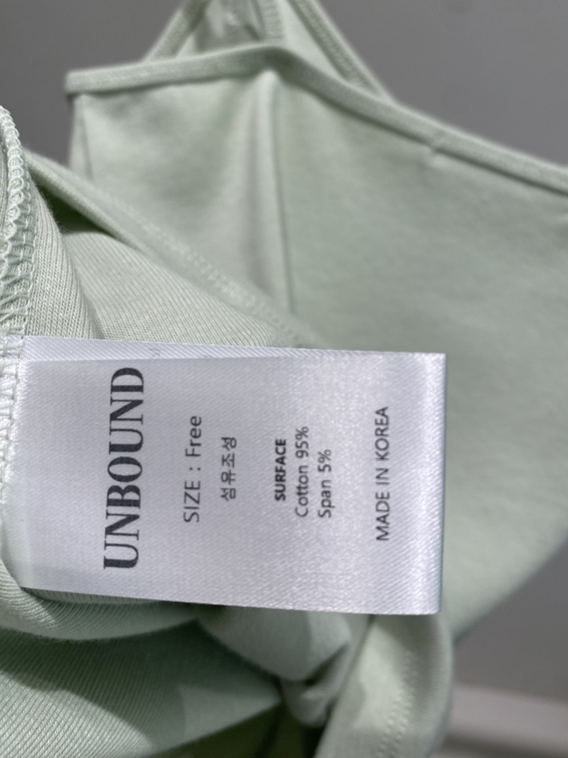 UNBOUND東大門實拍女士新品熱賣26春夏時尚職業真品吊帶背心UNBOUND吊帶/背心