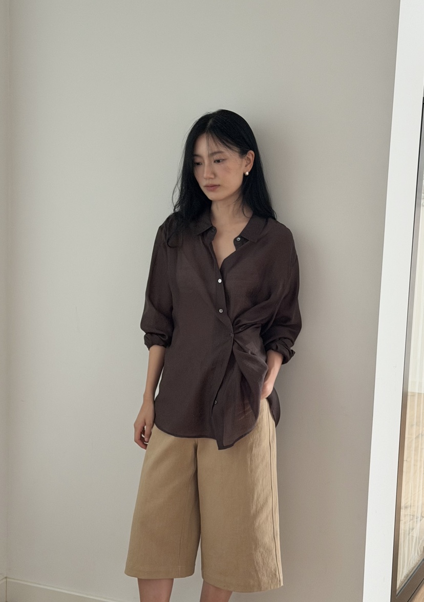 AMY GRACE-A東大門代購女裝新品熱賣真品26春夏襯衫蕾絲衫AMY GRACE襯衫/蕾絲衫