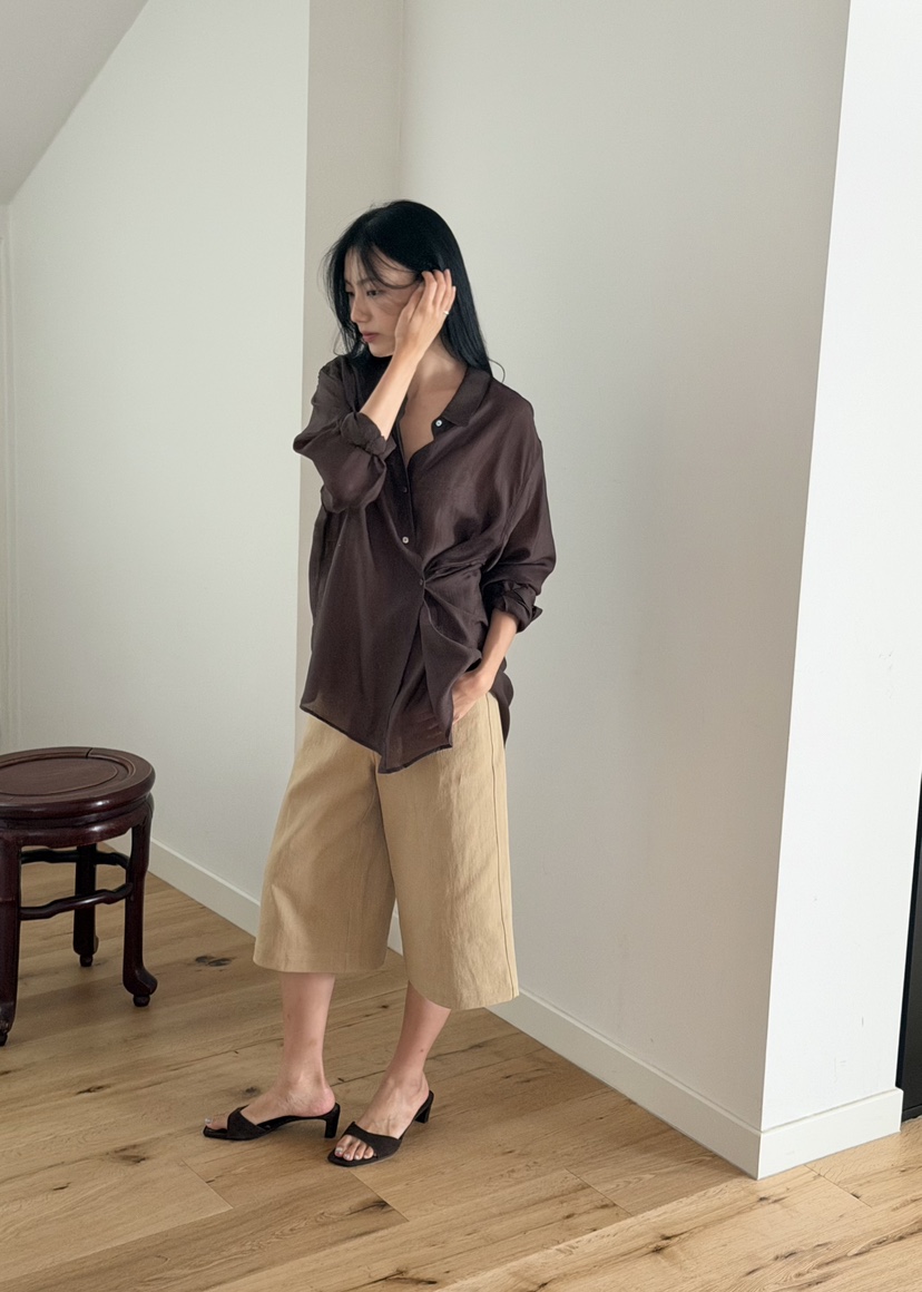 AMY GRACE-A東大門代購女裝新品熱賣真品26春夏襯衫蕾絲衫AMY GRACE襯衫/蕾絲衫