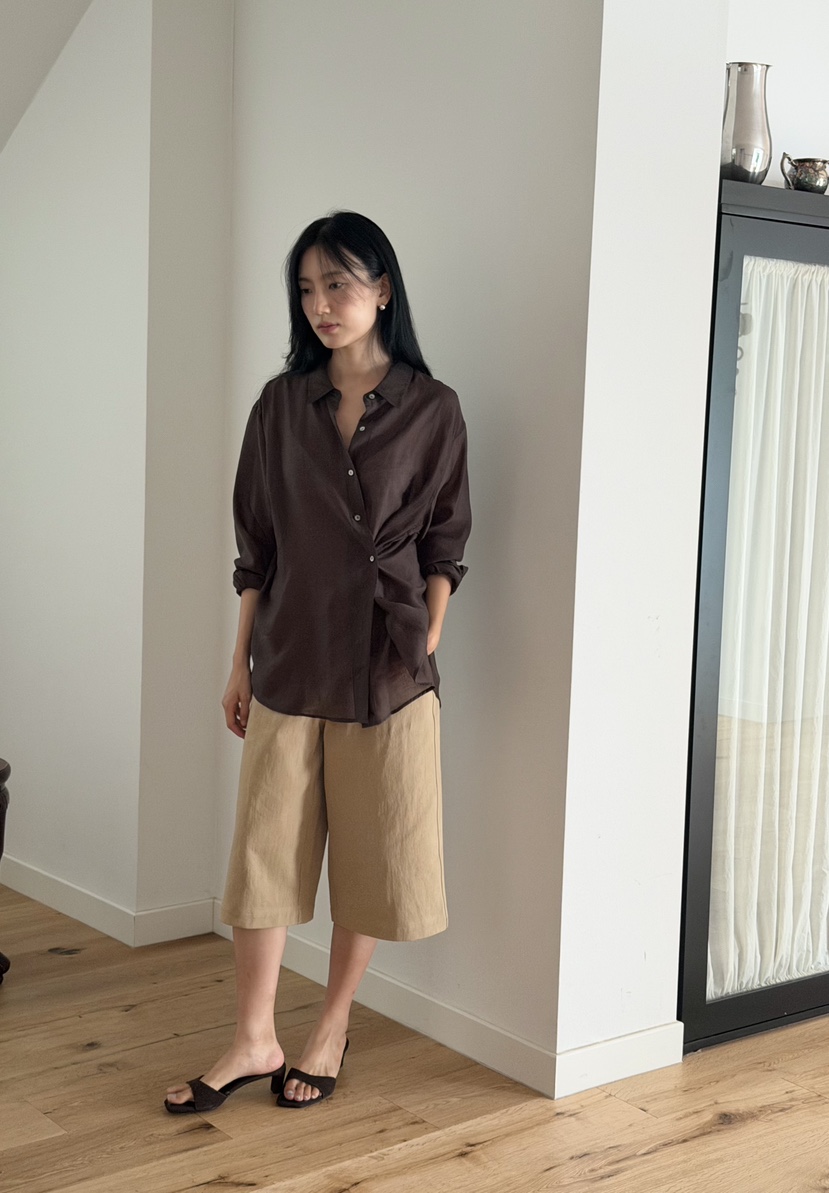 AMY GRACE-A東大門代購女裝新品熱賣真品26春夏襯衫蕾絲衫AMY GRACE襯衫/蕾絲衫