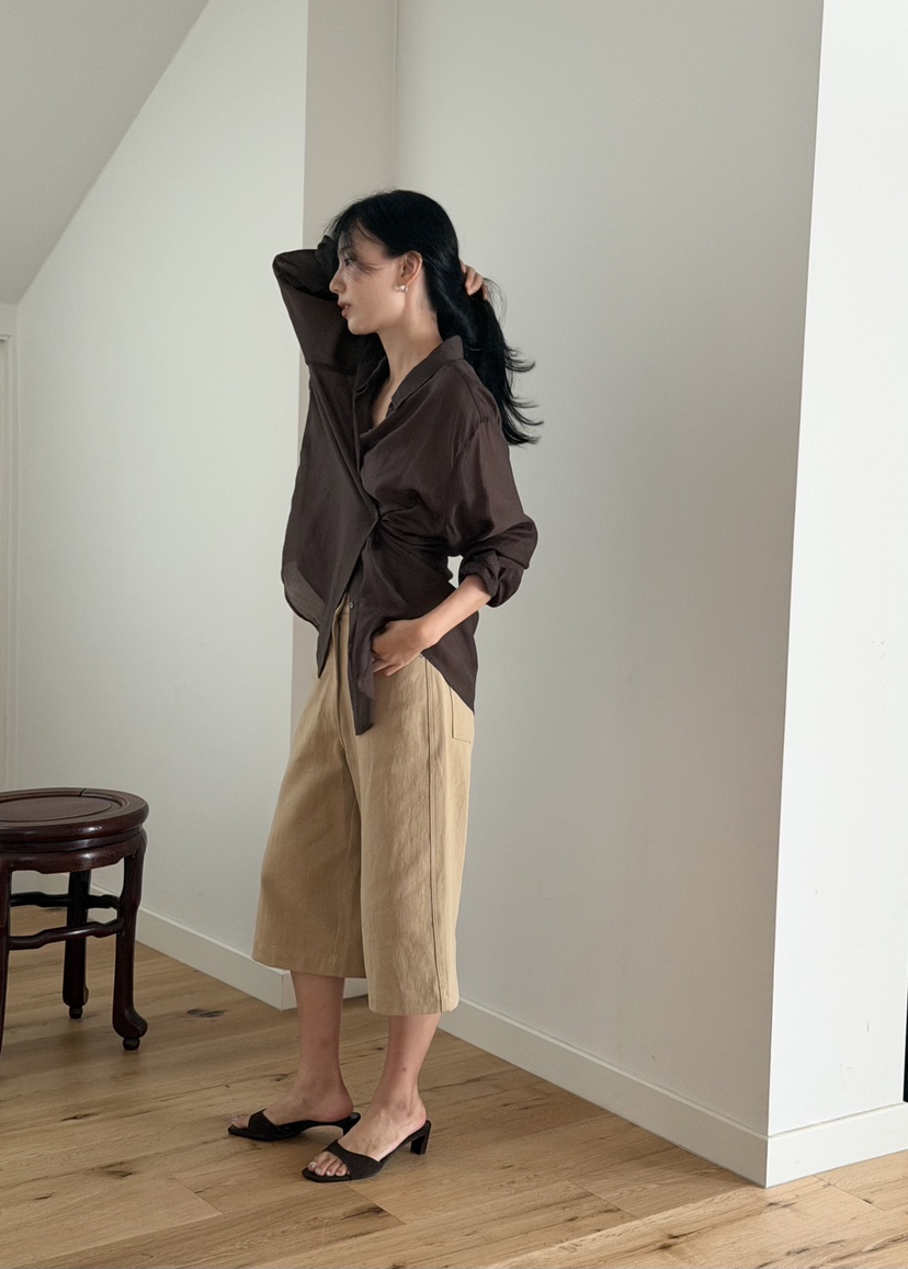AMY GRACE-A東大門代購女裝新品熱賣真品26春夏襯衫蕾絲衫AMY GRACE襯衫/蕾絲衫