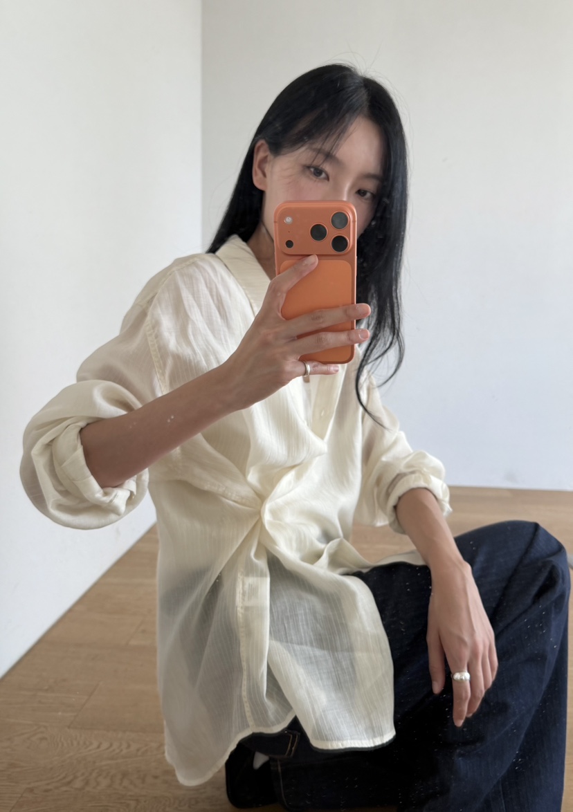 AMY GRACE-A東大門代購女裝新品熱賣真品26春夏襯衫蕾絲衫AMY GRACE襯衫/蕾絲衫