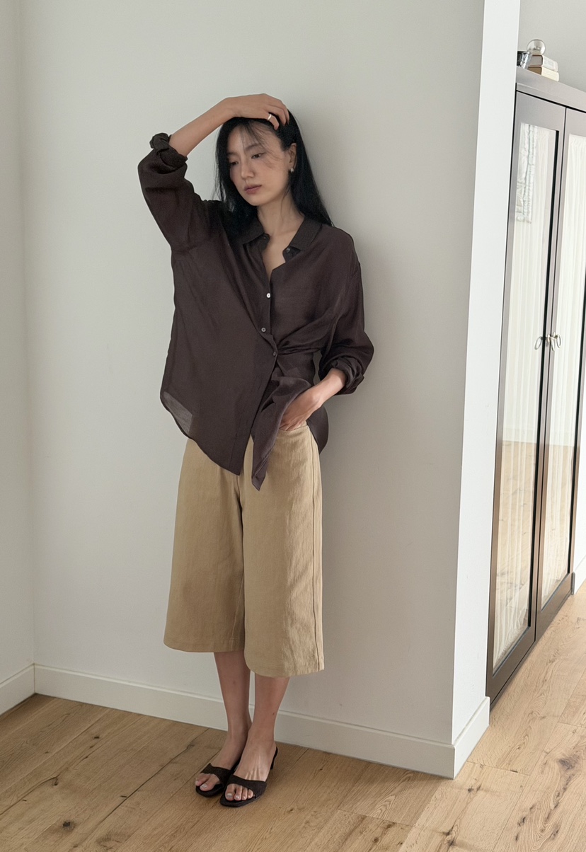AMY GRACE-A東大門代購女裝新品熱賣真品26春夏襯衫蕾絲衫AMY GRACE襯衫/蕾絲衫