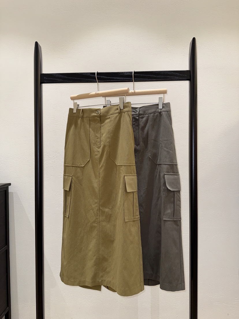 NDE韓國直郵女士新品推薦人氣職業時尚熱賣休閑真品26春夏長裙BOHEME_NDE長裙