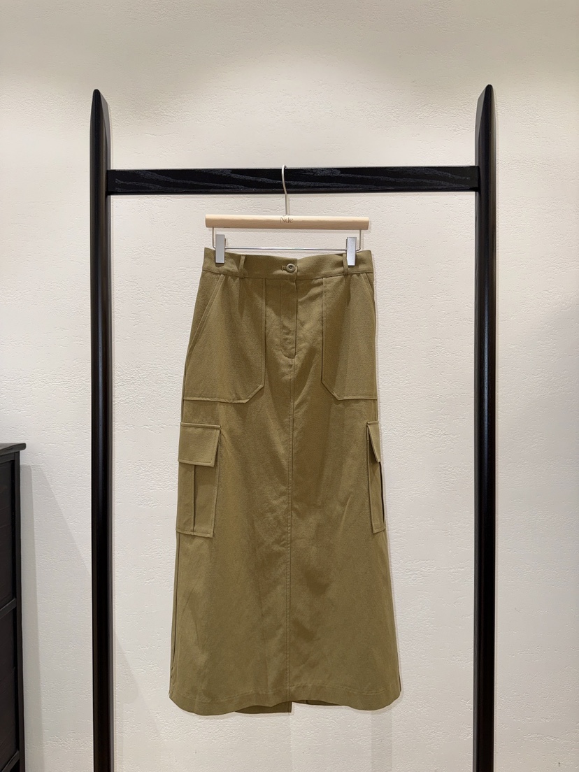 NDE韓國直郵女士新品推薦人氣職業時尚熱賣休閑真品26春夏長裙BOHEME_NDE長裙圖色2