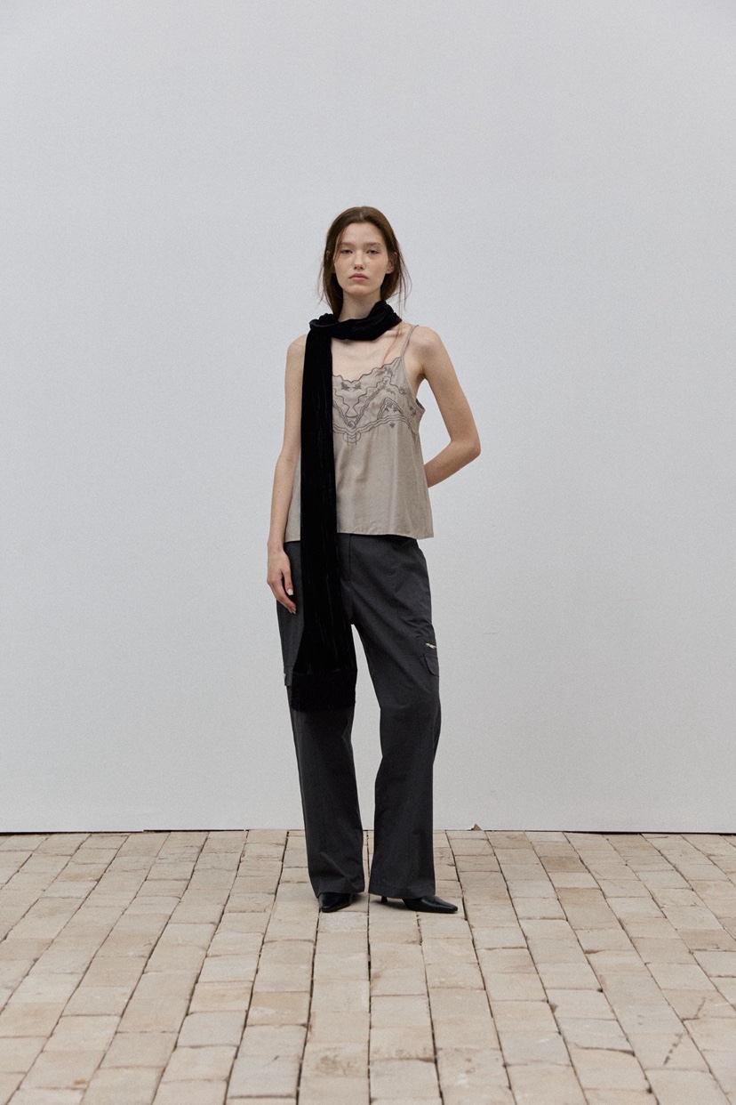 UNBOUND東大門實拍女裝新品26春夏時尚圍巾披肩天鵝絨圍巾UNBOUND圍巾/披肩