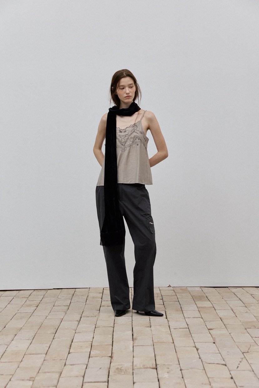 UNBOUND東大門實拍女裝新品26春夏時尚圍巾披肩天鵝絨圍巾UNBOUND圍巾/披肩