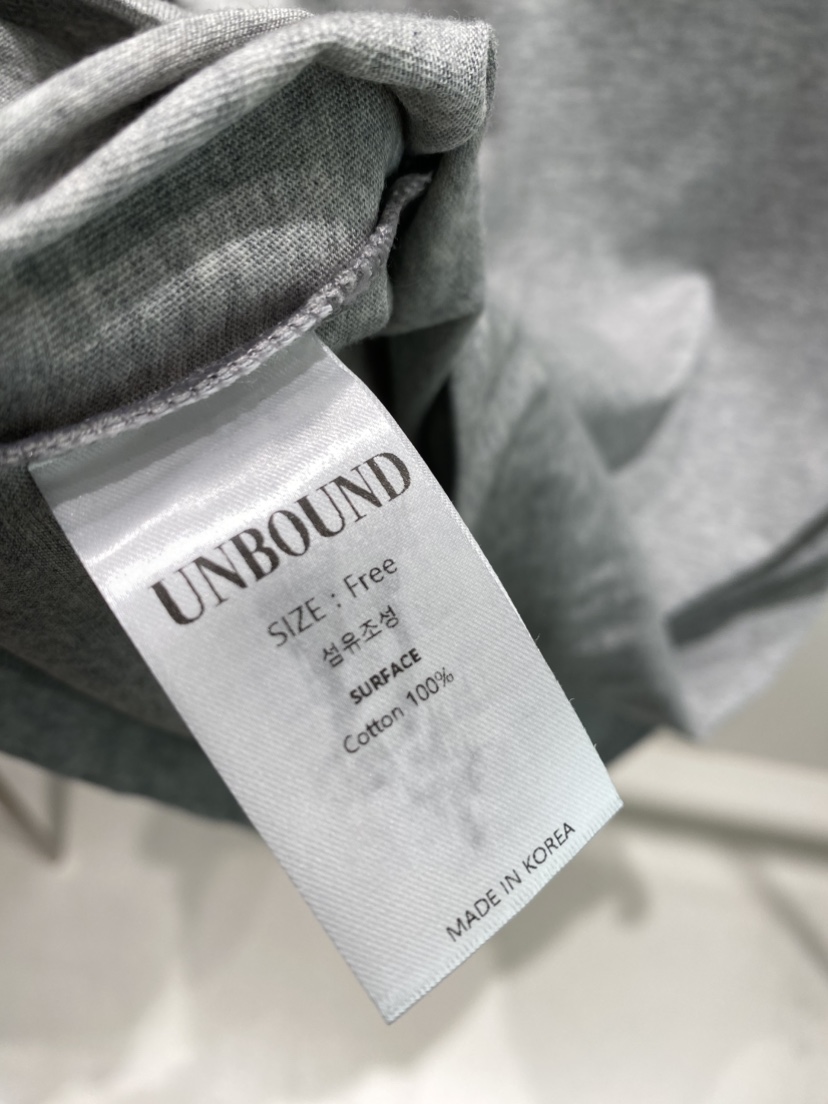 UNBOUND東大門實拍女裝新款時尚熱賣推薦職業真品26春夏T恤UNBOUNDT恤