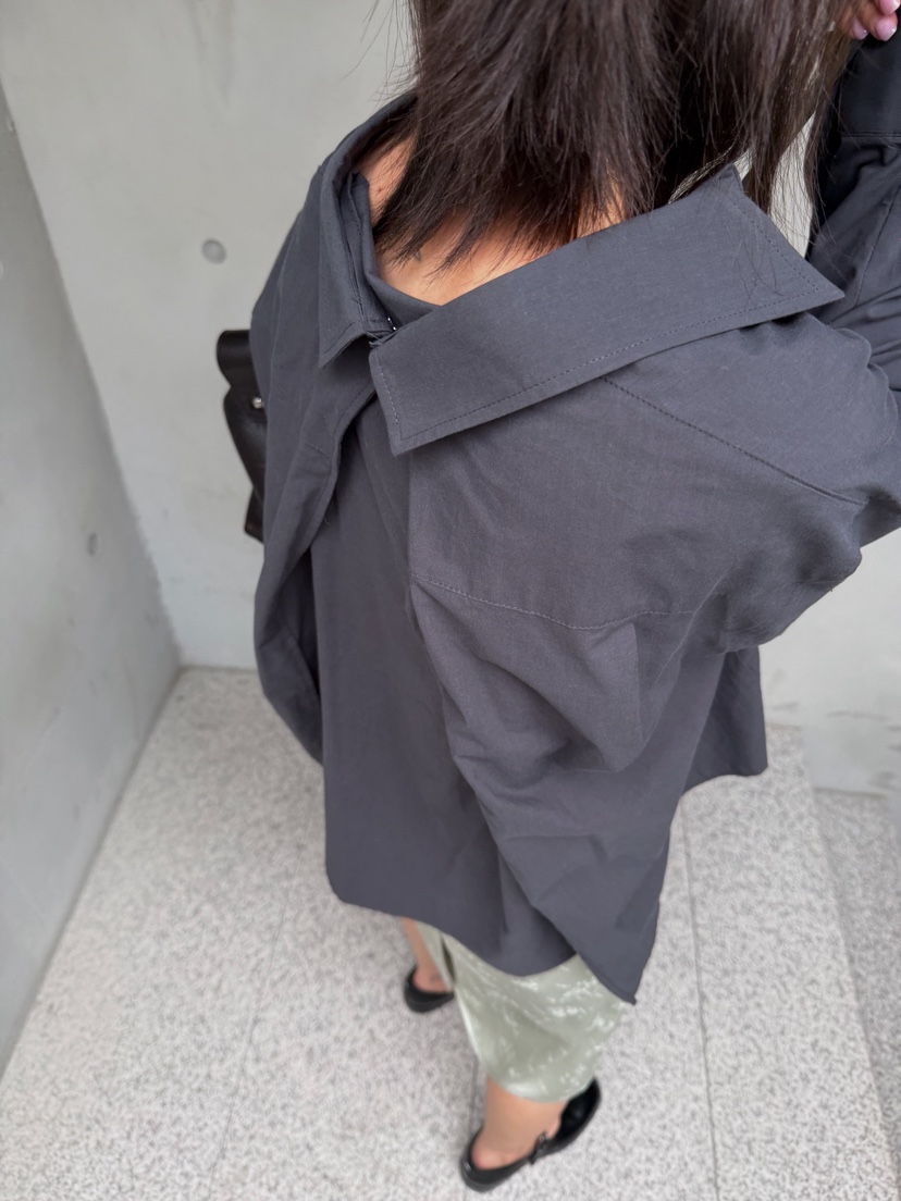OLI SEOUL韓國直郵女士新款26春夏熱賣真品時尚襯衫蕾絲衫OLI SEOUL襯衫/蕾絲衫