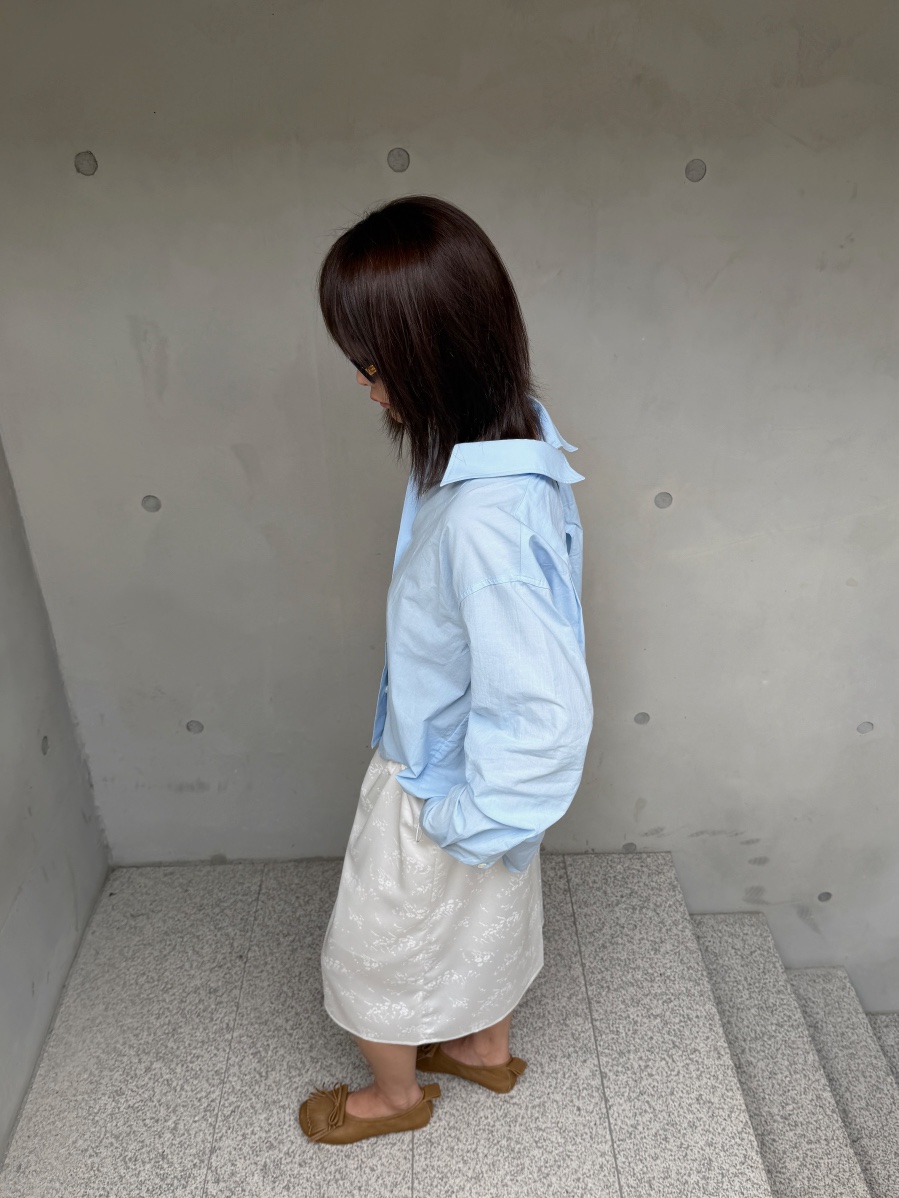 OLI SEOUL韓國直郵女士新款26春夏熱賣真品時尚襯衫蕾絲衫OLI SEOUL襯衫/蕾絲衫