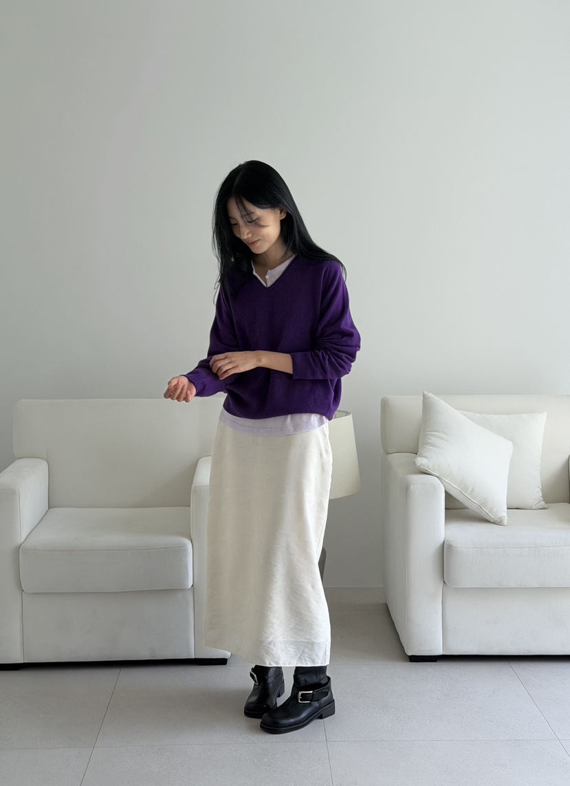 AMY GRACE-A韓國代購女士新品熱賣時尚人氣職業26春夏針織衫AMY GRACE針織衫