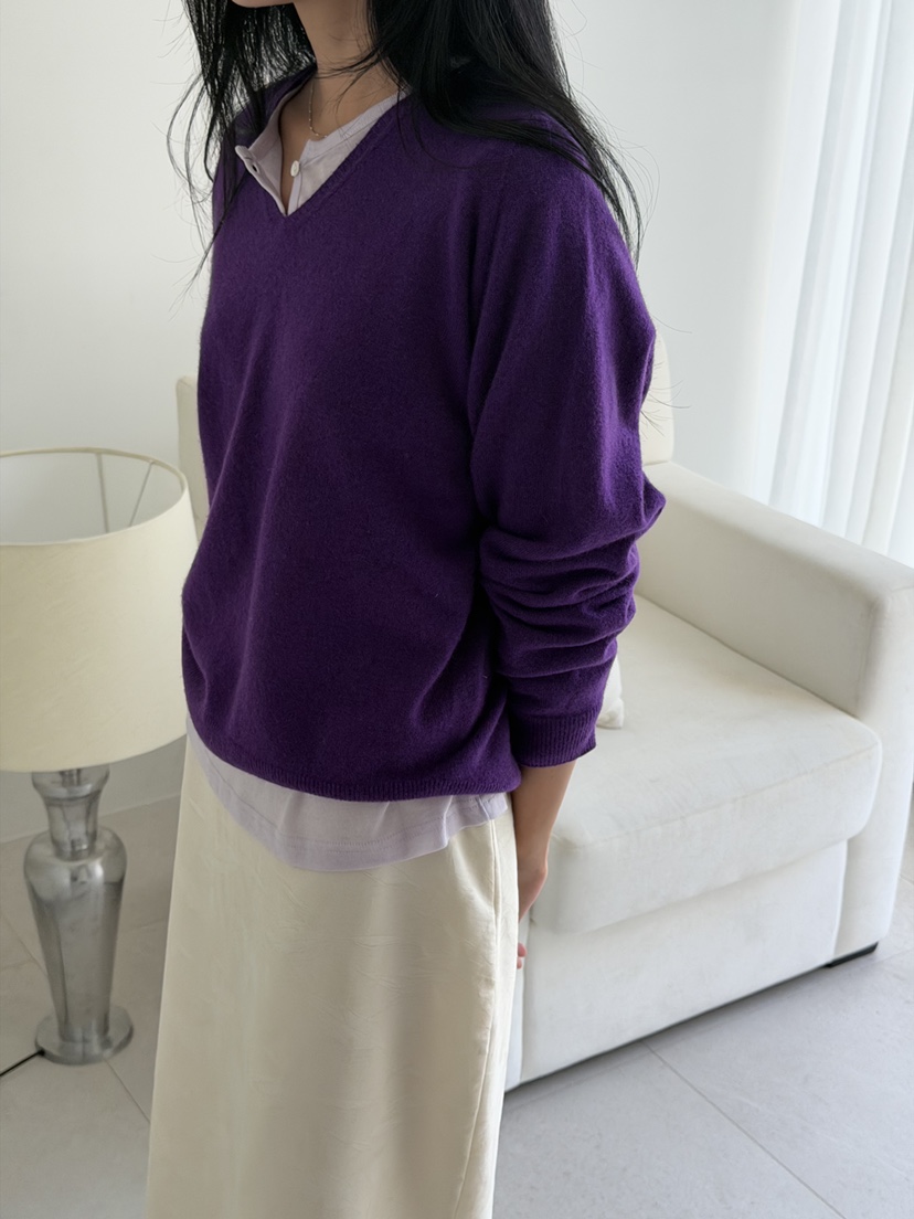 AMY GRACE-A韓國代購女士新品熱賣時尚人氣職業26春夏針織衫AMY GRACE針織衫