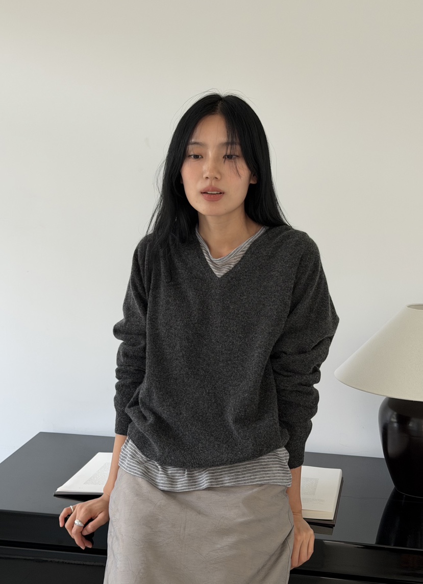 AMY GRACE-A韓國代購女士新品熱賣時尚人氣職業26春夏針織衫AMY GRACE針織衫