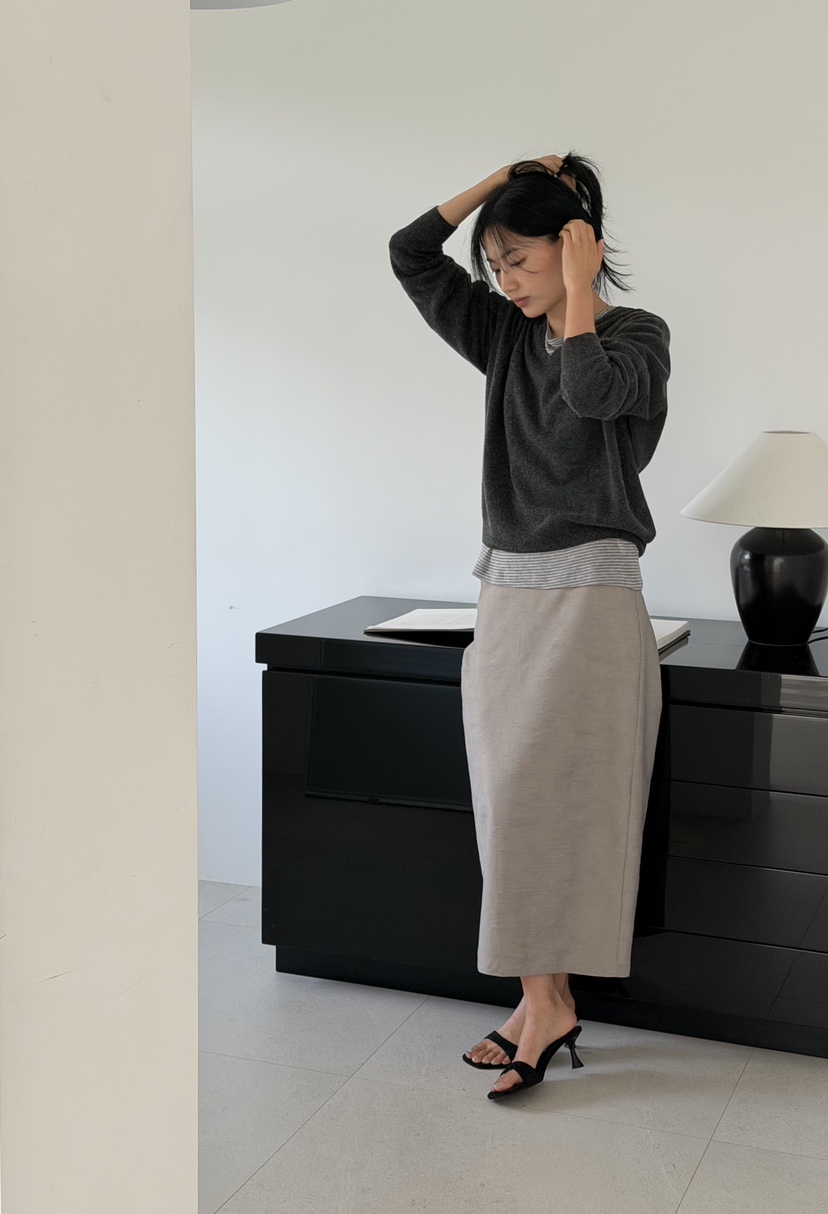 AMY GRACE-A韓國代購女士新品熱賣時尚人氣職業26春夏針織衫AMY GRACE針織衫