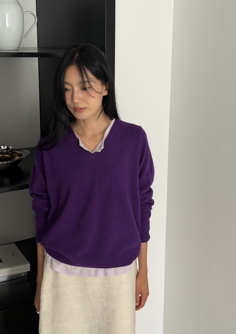 AMY GRACE-A韓國代購女士新品熱賣時尚人氣職業26春夏針織衫AMY GRACE針織衫