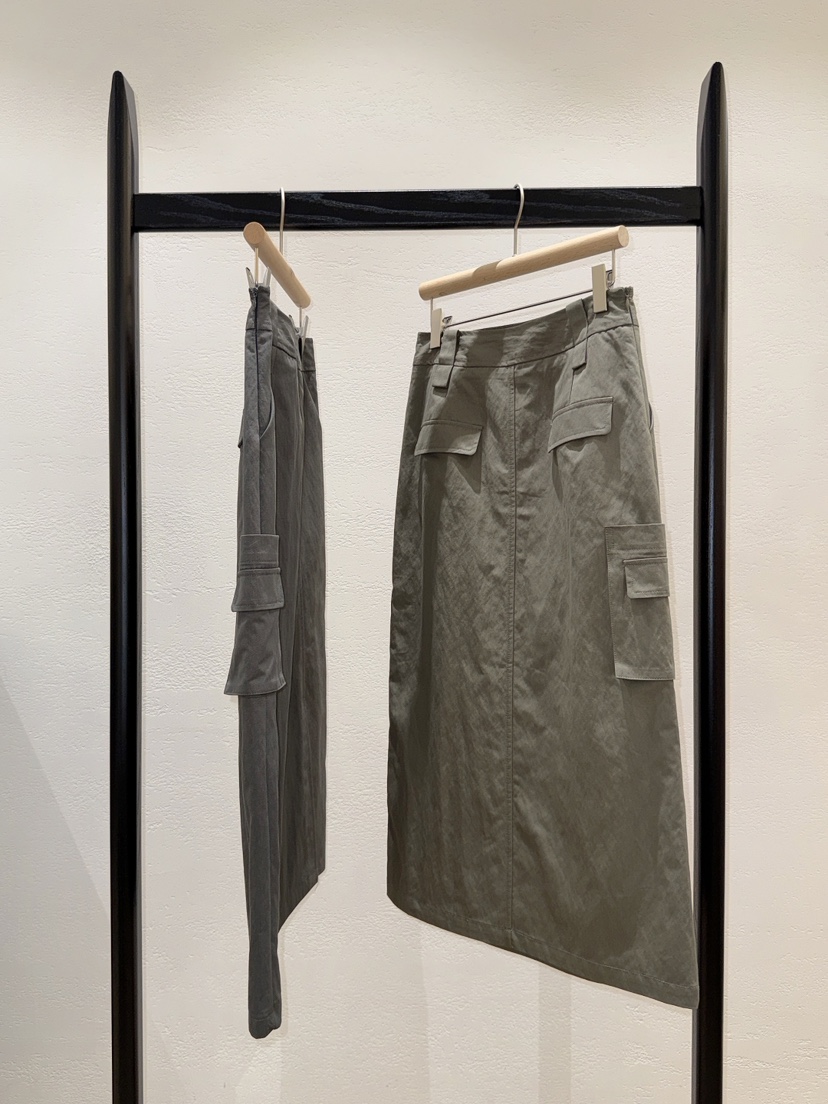 NDE東大門實拍女士新品熱賣26春夏職業真品休閑時尚推薦長裙BOHEME_NDE長裙