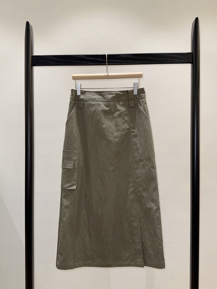 NDE東大門實拍女士新品熱賣26春夏職業真品休閑時尚推薦長裙BOHEME_NDE長裙