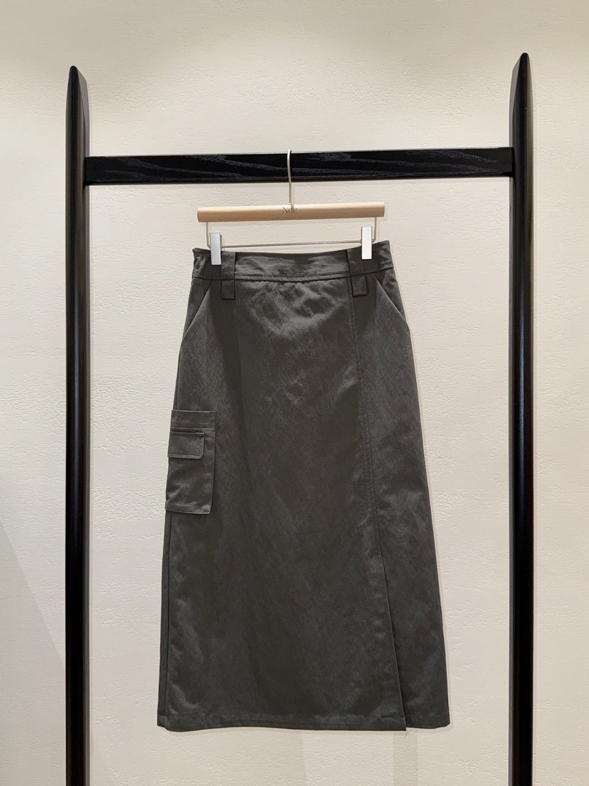 NDE東大門實拍女士新品熱賣26春夏職業真品休閑時尚推薦長裙BOHEME_NDE長裙圖色2