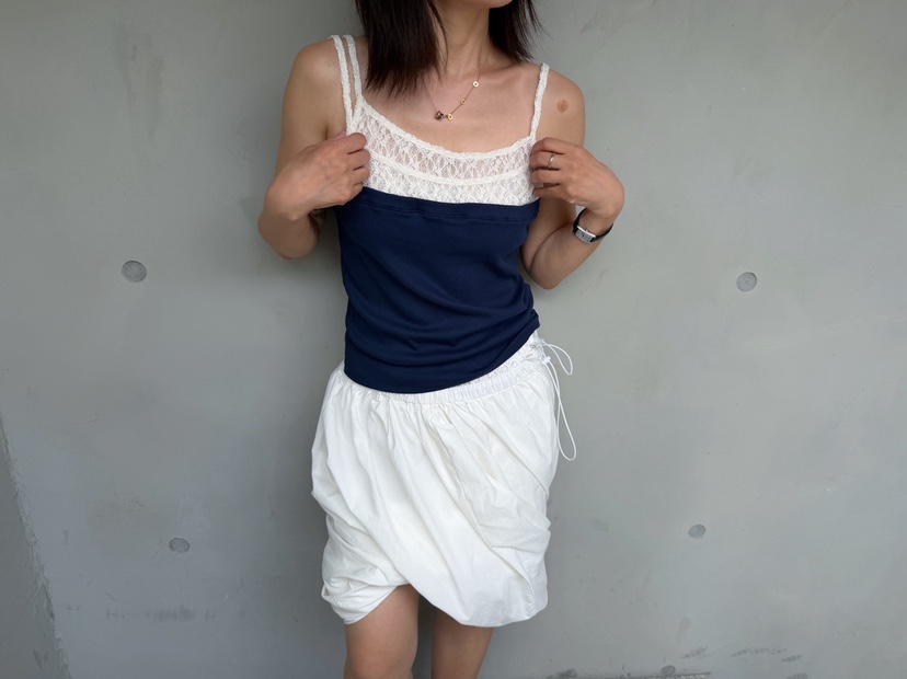 OLI SEOUL韓國代購女士新款熱賣人氣時尚休閑真品吊帶背心OLI SEOUL吊帶/背心