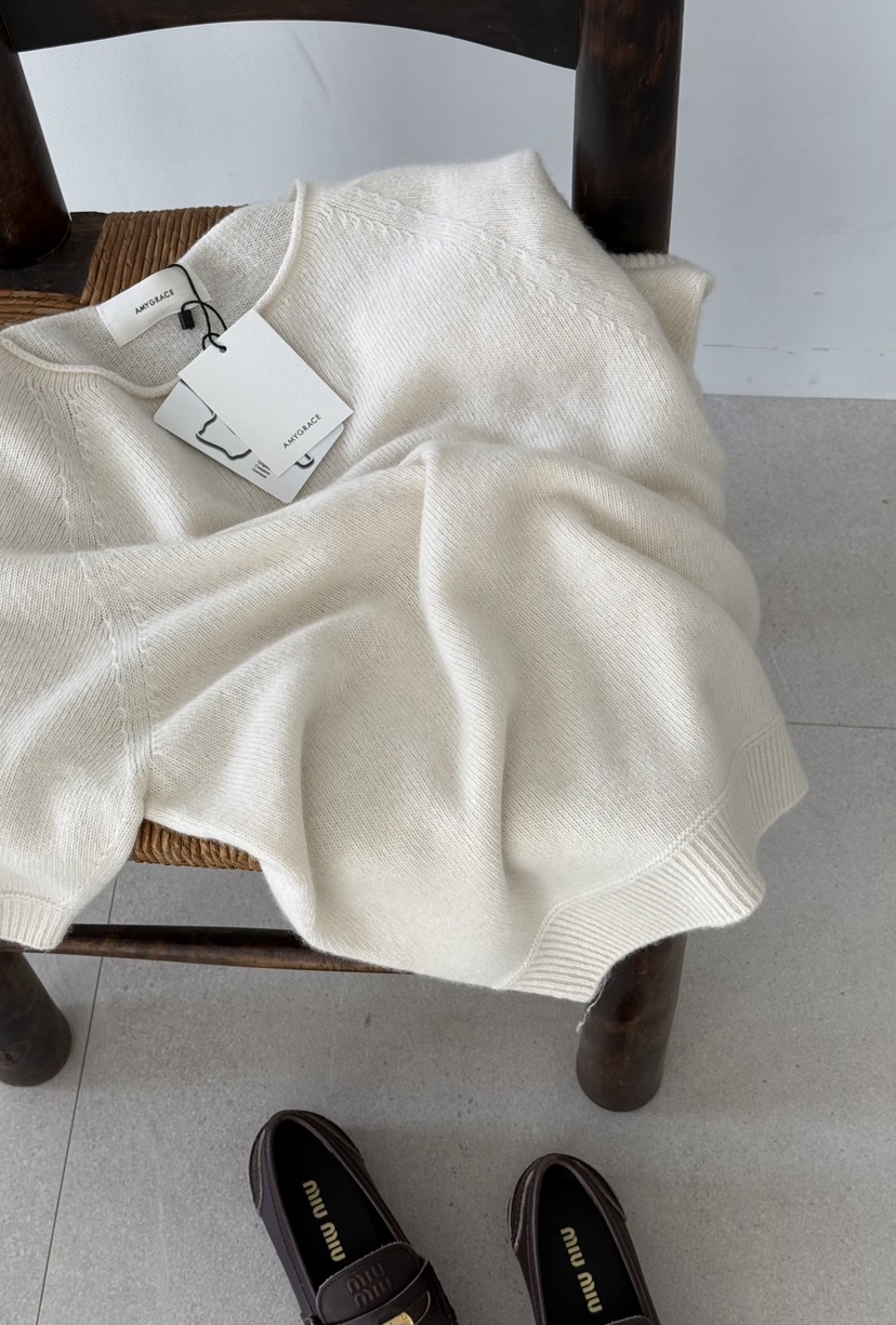 AMY GRACE-A東大門直郵女士新品26春夏真品人氣時尚針織衫AMY GRACE針織衫