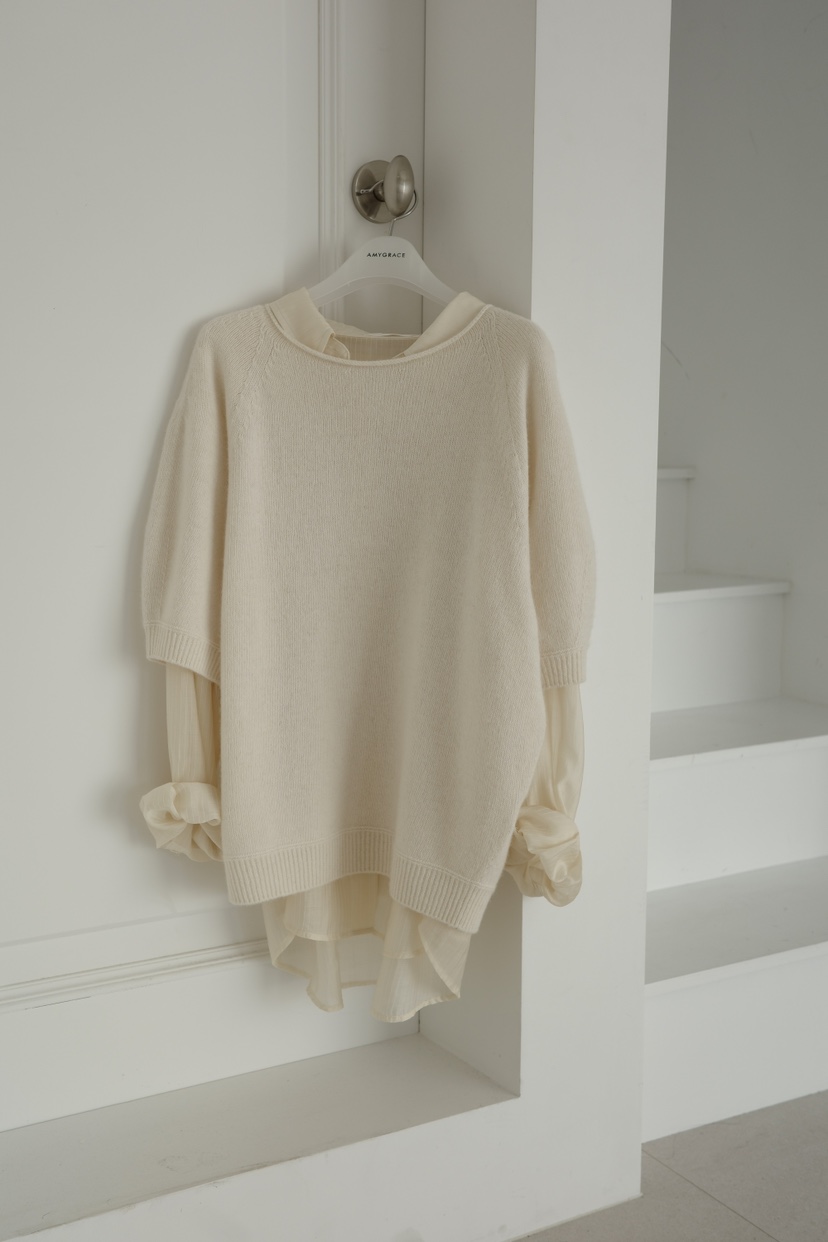 AMY GRACE-A東大門直郵女士新品26春夏真品人氣時尚針織衫AMY GRACE針織衫
