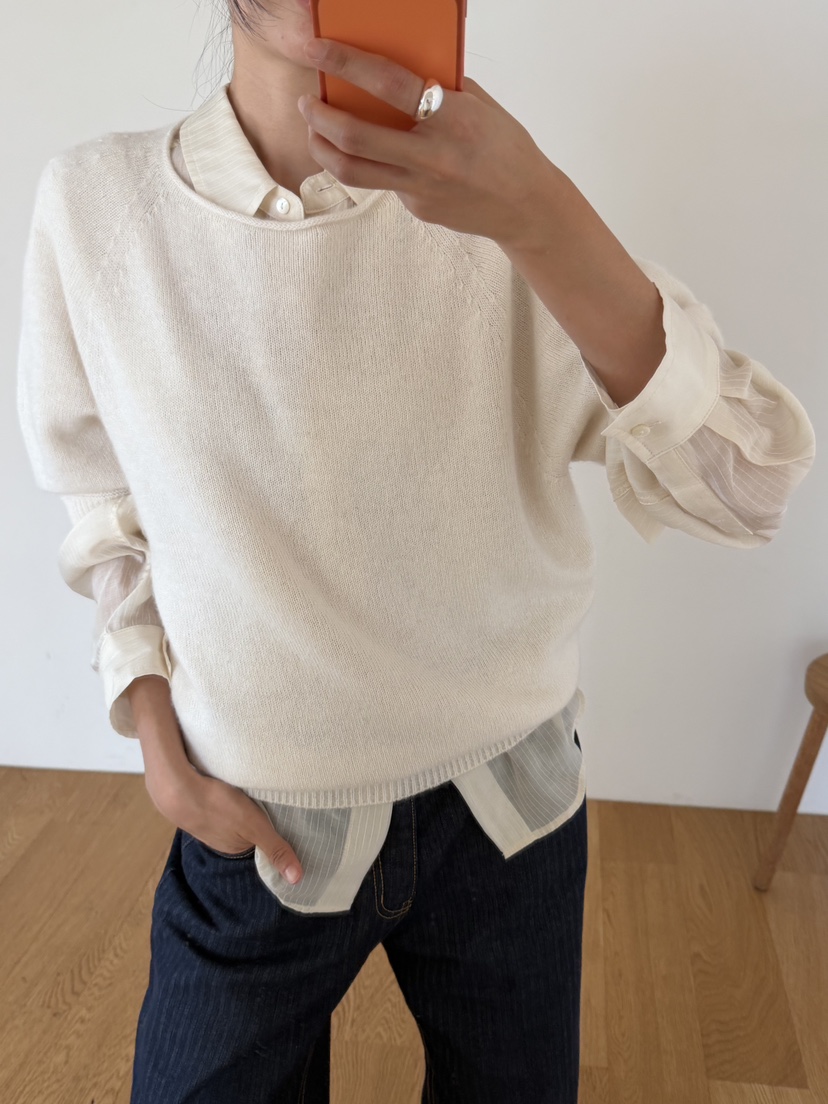 AMY GRACE-A東大門直郵女士新品26春夏真品人氣時尚針織衫AMY GRACE針織衫圖色2