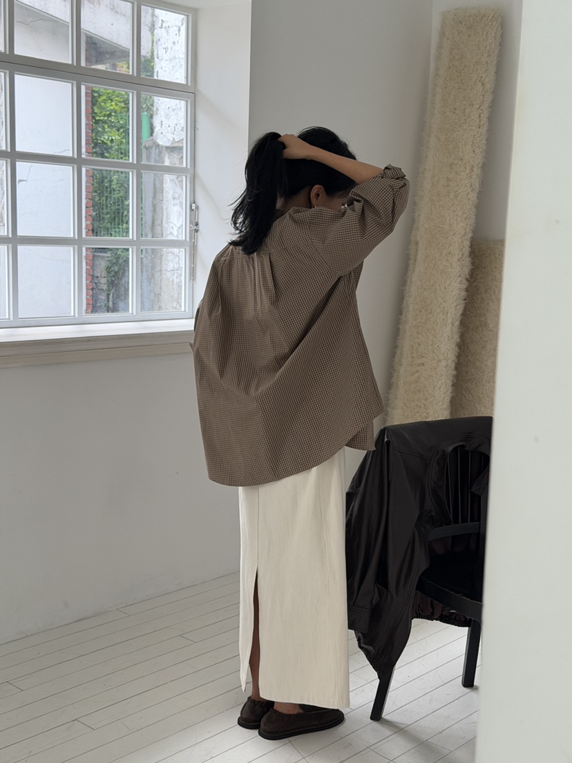 AMY GRACE-A東大門代購女裝新品熱賣休閑26春夏襯衫蕾絲衫AMY GRACE襯衫/蕾絲衫