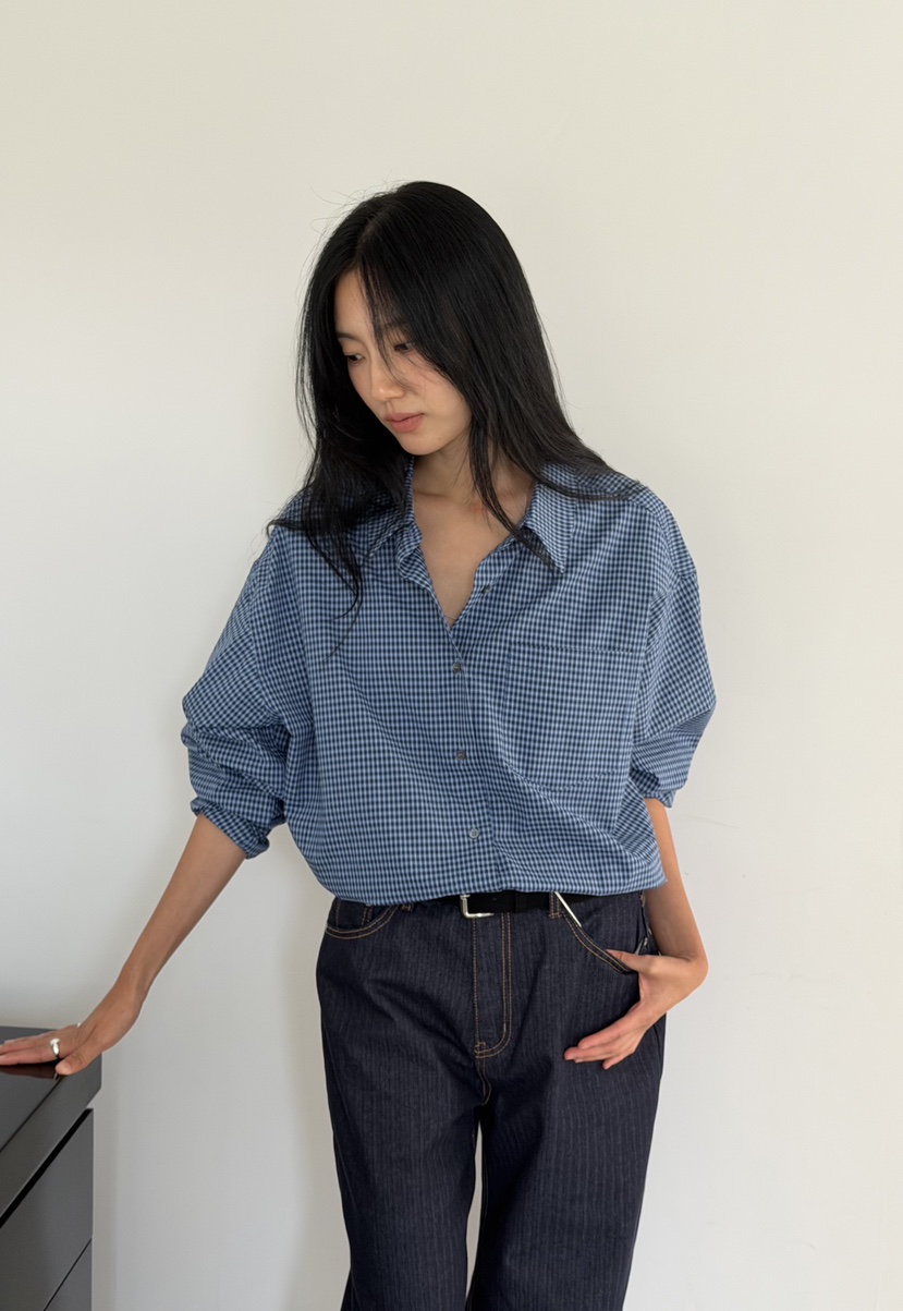 AMY GRACE-A東大門代購女裝新品熱賣休閑26春夏襯衫蕾絲衫AMY GRACE襯衫/蕾絲衫