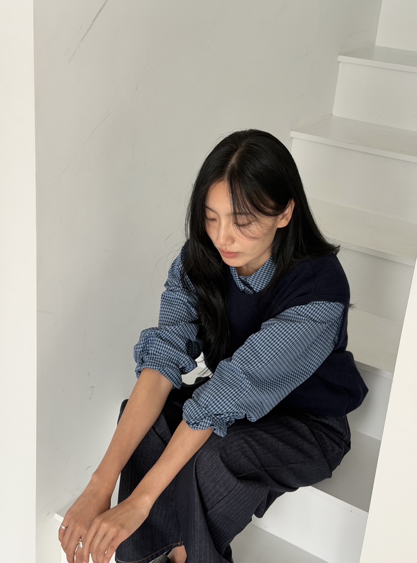 AMY GRACE-A東大門代購女裝新品熱賣休閑26春夏襯衫蕾絲衫AMY GRACE襯衫/蕾絲衫