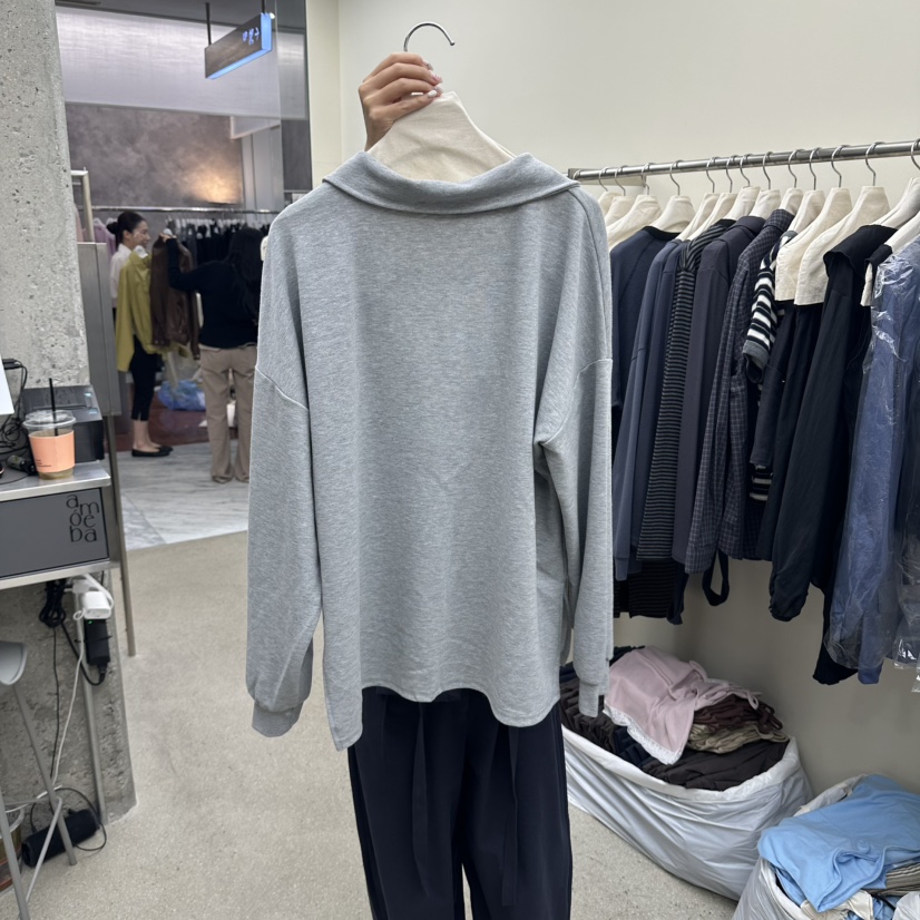 AMOEBA東大門直郵女裝新品熱賣時尚衛衣不含腰帶不含內搭AMOEBA衛衣